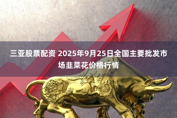 三亚股票配资 2025年9月25日全国主要批发市场韭菜花价格行情